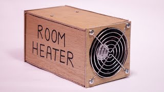 How to Make a Portable Room Heater At Home under 1 [upl. by Eselahc]