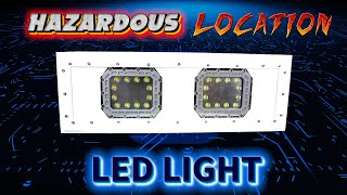 Explosion Proof Paint Booth LED Low Profile Troffer Light  2x4 LayIn [upl. by Reywas585]