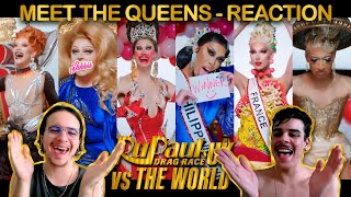 RuPauls Drag Race UK vs The World  Season 2  Meet The Queens  BRAZIL REACTION [upl. by Atirabrab]