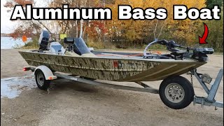 My Aluminum Bass Boat Tour [upl. by Avihs]