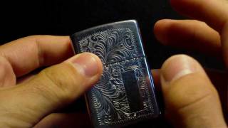 zippo venetian polished chrome  zippo 352 [upl. by Gianina]