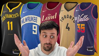 Ranking EVERY NBA City Edition Jersey 20232024 [upl. by Aile486]