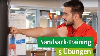 5 Sandsack Übungen für ein effektives Workout [upl. by Retrac]