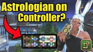 FFXIV Astrologian on Controller It can be a nightmare [upl. by Esserac]