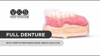 How to make a Full Denture with Vertysystem [upl. by Fauver]