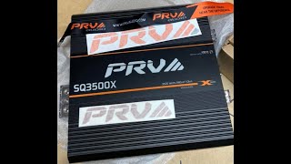 PRV Audio SQ3500X Amplifier [upl. by Virgilia807]