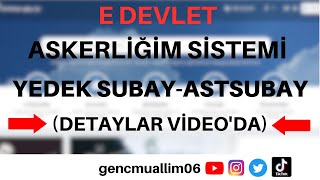 E Devlet ASKERLİĞİM Sistemi Nedir Yoklama başvurusu nasıl yapılır Celp dönemleri TÜM DETAYLAR [upl. by Haerle]