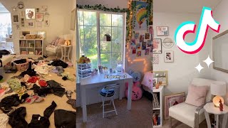 CLEANING MY MESSY ROOM  Satisfying CLEANING TikToks 🧽 🧹 [upl. by Eno685]