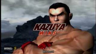 Kazuya Mishima  Intro and Win Poses [upl. by Delinda]