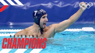 Mens Waterpolo  Serbia 🇷🇸 🏆 Reigning Champions [upl. by Enelyahs]