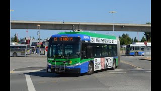 Translink R3 Lougheed Hwy RapidBus [upl. by Linnea33]