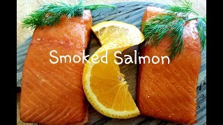 Smoked Salmon Recipe  Honey Cured Salmon  Smoking Fish [upl. by Htieh128]