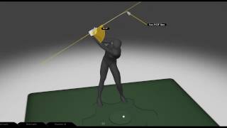 Clubface rotation and wrist set in takeaway [upl. by Yarled]