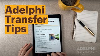 Adelphi University Student Mobile App SelfGuided Tour [upl. by Nylahsoj]