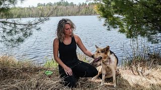 Solo Hike to a Secret Lake with my Dog After His Surgery [upl. by Azpurua]