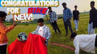 Best Wish for New Dream bike  maa ka pas chlo mandir 🛕 [upl. by Salim521]