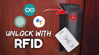 Building a Smart Door Lock with RFID Key Cards [upl. by Crenshaw]