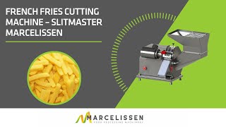 French Fries Cutting Machine – Slitmaster Marcelissen [upl. by Arinayed968]