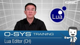 QSYS Control 101  Scripting Basics A CH [upl. by Larue]