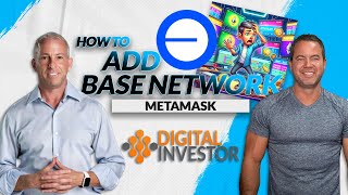 ADD BASE NETWORK to METAMASK and ADD USDC [upl. by Hallutama]