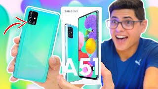 Galaxy A51 o LINDÃO da SAMSUNG Será uma boa opção pra VOCÊ Unboxing e Impresssões [upl. by Adnil]