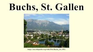 Buchs St Gallen [upl. by Anidualc]