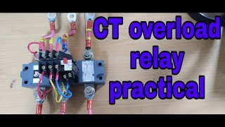 CT based overload relay working Bs electrical [upl. by Yrrot783]