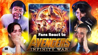 They were DEVASTATED by this one FIRST TIME watching Avengers Infinity War 2018 Reaction [upl. by Eisenstark757]