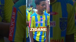 Zidane കേരളബ്ലാസ്റ്റർസ് supporter 😳keralafootball kbfc manjappada kbfcarmy [upl. by Assir787]