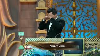 The Kapil Sharma Show Chinky Minky Twin Sisters Comedy With Aditya Narayan  Funny Video 2020 [upl. by Briney461]