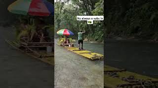 water rafting in jamaica🇯🇲 utubeshorts jamaicans viralvideo [upl. by Byrd]