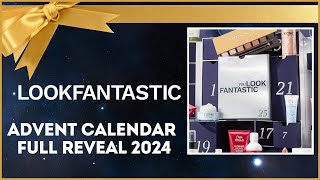 LOOKFANTASTIC ADVENT CALENDAR FULL REVEAL 2024 [upl. by Mialliw114]