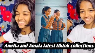 Amrita and Amala latest tiktok collections [upl. by Mercorr915]