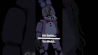 withered bonnie voice lines fnaf keşfet keşfet fnaf keşfet [upl. by Haughay]