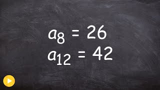 Find the first several terms of a sequence with given two terms [upl. by Kasper219]