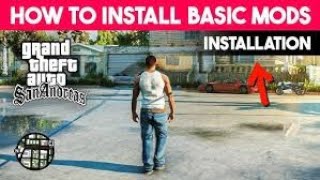 How To Installed Gta San Andreas Basic Mods Free For Pc [upl. by Yatnahs]