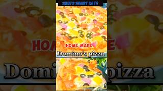 Easy Dominos style pizza at home pizza Viral trending domino [upl. by Shellie747]