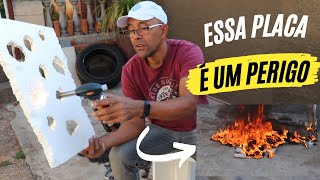 NUNCA USE ESSAS PLACAS EM SEUS TRABALHOS INFLAMĆVEL jundiai [upl. by Eeliab]