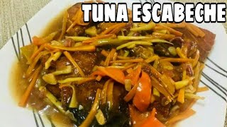 Escabeche tuna fish recipe no ketchupno tomato saucequick and easy [upl. by Leontine]