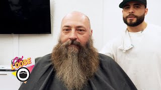 AMAZING TRANSFORMATION  First Beard Cut EVER [upl. by Bornstein]