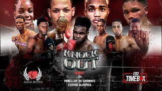 KNOCKOUT NIGHT AMAIA BOXING PROMOTION🔥🔥 [upl. by Clemens]