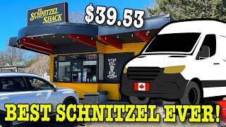 Best Schnitzel Ever • The Schnitzel Shack • Port Hope [upl. by Motteo]