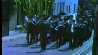 Army Band on Clarke Street Athenry c1981 [upl. by Tani]