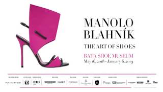 The Bata Shoe Museum presents quotManolo Blahnik The Art of Shoesquot [upl. by Schenck528]