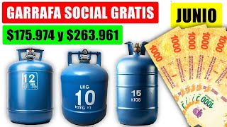 175974 y 263961 Garrafa Gratis en JUNIO Programa Hogar para Jubilados y Pensionados ANSES [upl. by Allenrad]