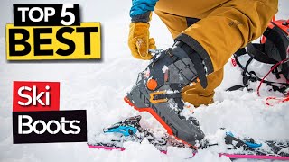 TOP 5 Best Ski Boots  2024 Buyers Guide [upl. by Aitram]