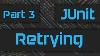 JUnit Tutorial with IntelliJ  How to Retry JUnit Tests  Master JUnit Framework  Part 3 [upl. by Peednus]