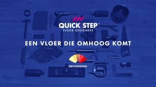 Een laminaatvloer die omhoogkomt  QuickSteptutorial [upl. by Amalea473]