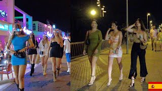 TENERIFE SPAIN NIGHTLIFE WALK TOUR [upl. by Reteip]