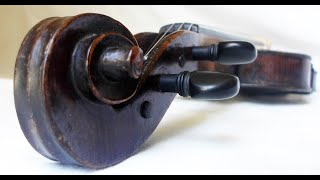 ♪♫ 250 year old violin Johann Georg Meisel 1775 バイオリン скрипка 小提琴 566 [upl. by Alleda]